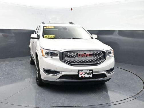 White Frost Tricoat 2019 GMC Acadia Denali