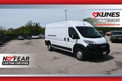 Bright White Clearcoat 2023 RAM ProMaster 2500 High Roof