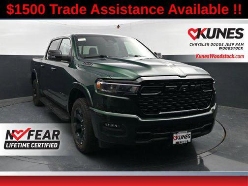 Serrano Green Metallic 2027 RAM 1500 Big Horn/Lone Star