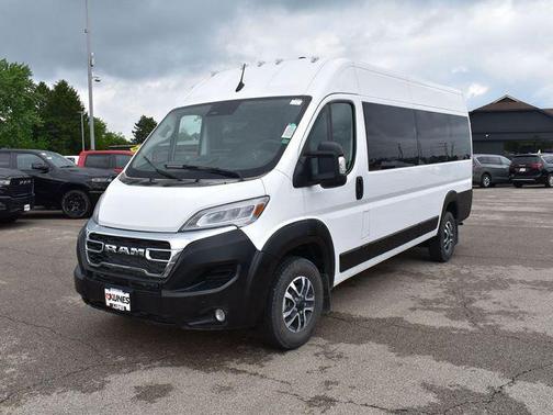 Bright White Clearcoat 2025 RAM ProMaster 3500 High Roof