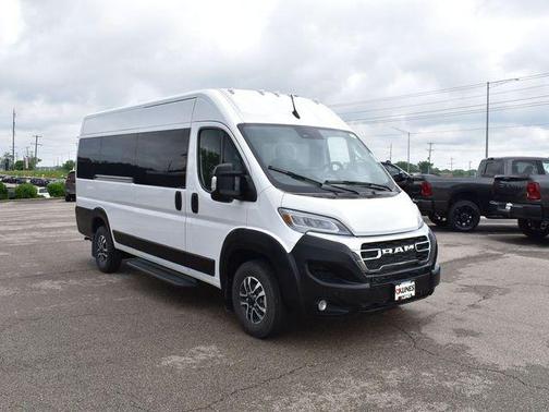 Bright White Clearcoat 2025 RAM ProMaster 3500 High Roof