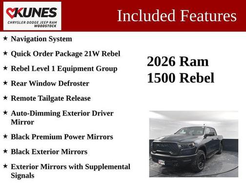 Forged Blue Metallic 2026 RAM 1500 Rebel