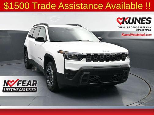 Bright White Clearcoat 2026 Jeep Cherokee Laredo 4x4