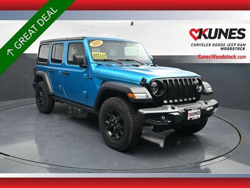 Sting-Gray Clearcoat 2021 Jeep Wrangler Willys