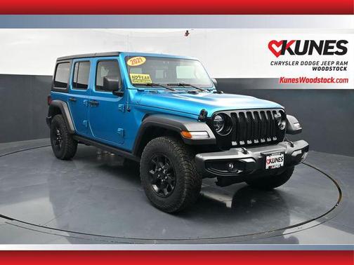 Sting-Gray Clearcoat 2021 Jeep Wrangler Willys