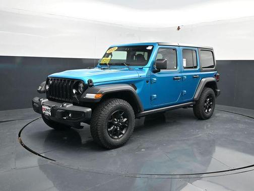 Sting-Gray Clearcoat 2021 Jeep Wrangler Willys