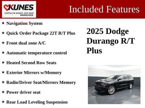 DB Black Crystal Clearcoat 2025 Dodge Durango R/T