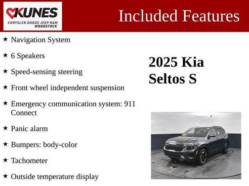 Gravity Gray 2025 Kia Seltos S