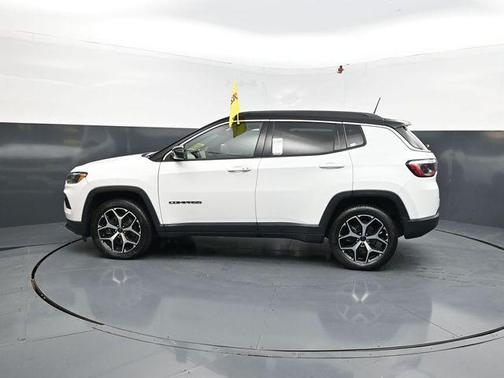 Bright White Clearcoat 2025 Jeep Compass Limited