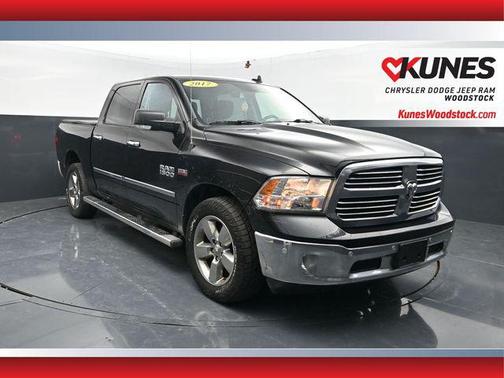 Brilliant Black Crystal Pearlcoat 2017 RAM 1500 Big Horn