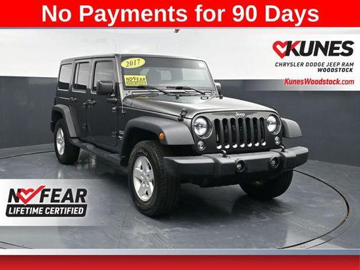 Granite Crystal Metallic Clearcoat 2017 Jeep Wrangler Unlimited Sport