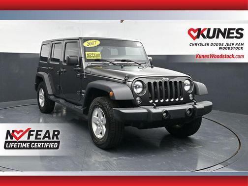 Granite Crystal Metallic Clearcoat 2017 Jeep Wrangler Unlimited Sport