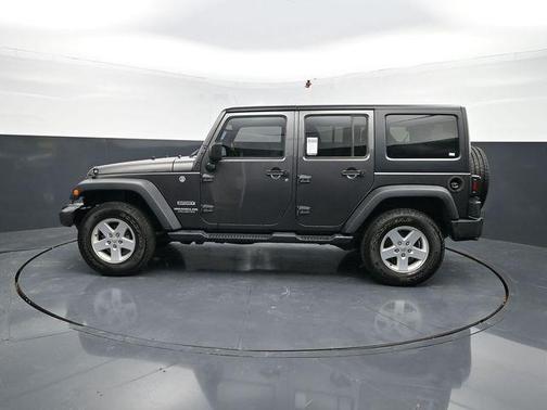 Granite Crystal Metallic Clearcoat 2017 Jeep Wrangler Unlimited Sport