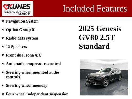 Makalu Gray 2025 Genesis GV80 2.5T