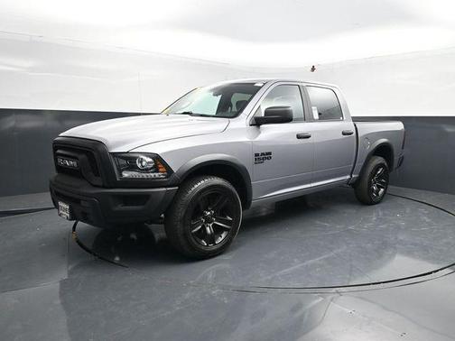 Billet Silver Metallic Clearcoat 2024 RAM 1500 Classic Warlock Crew Cab 4x4 5'7' Box