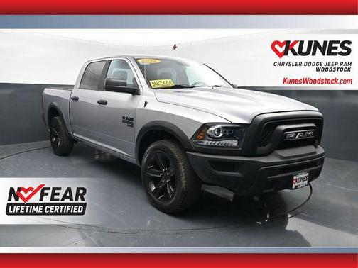 Billet Silver Metallic Clearcoat 2024 RAM 1500 Classic Warlock Crew Cab 4x4 5'7' Box
