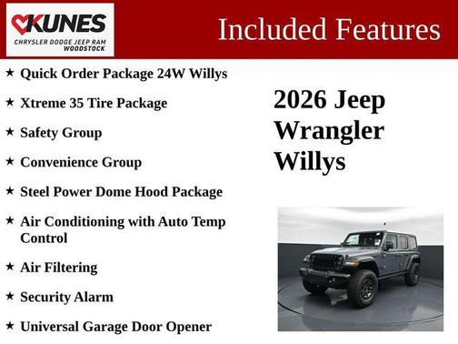 Anvil Clearcoat 2026 Jeep Wrangler Willys