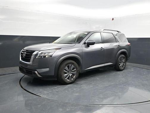 Gun Metallic 2024 Nissan Pathfinder SV 4WD