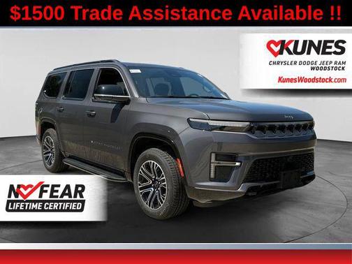 Baltic Gray Metallic Clearcoat 2026 Jeep Grand Wagoneer 4x4