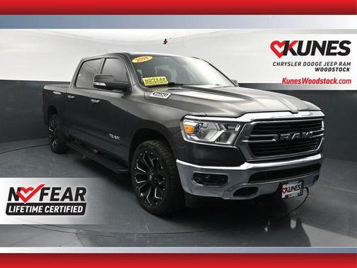 Granite Crystal Metallic Clearcoat 2019 RAM 1500 Big Horn