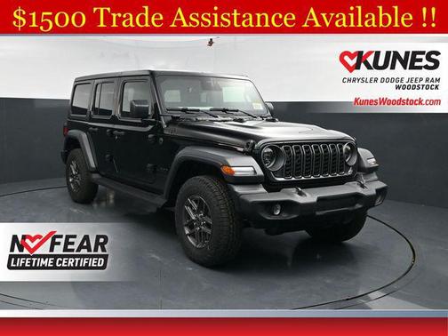 Black Clearcoat 2026 Jeep Wrangler Sport S
