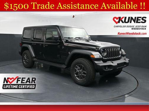 Black Clearcoat 2026 Jeep Wrangler Sport S