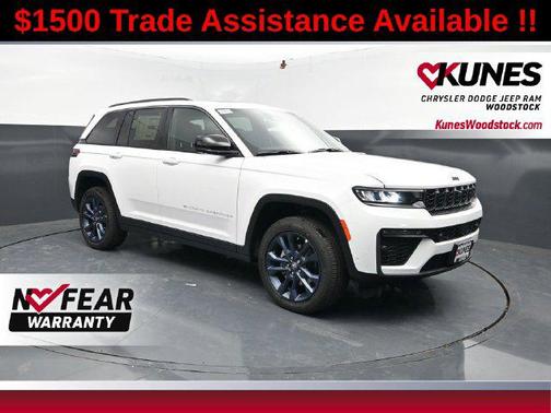 Bright White Clearcoat 2026 Jeep Grand Cherokee Limited
