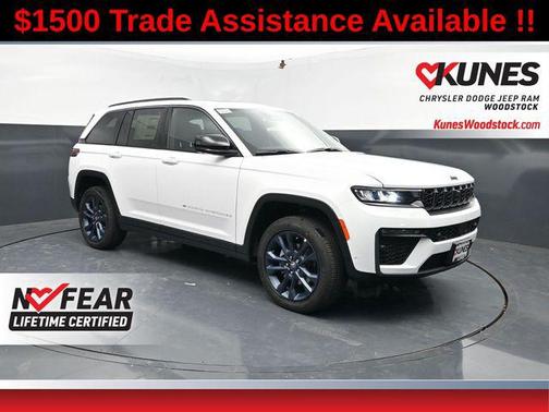 Bright White Clearcoat 2026 Jeep Grand Cherokee Limited