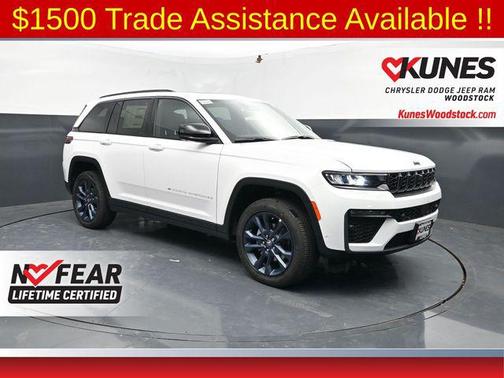 Bright White Clearcoat 2026 Jeep Grand Cherokee Limited