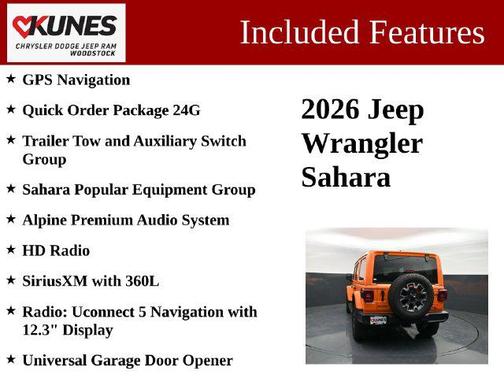 Joose 2026 Jeep Wrangler 4-Door Sahara 4x4