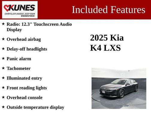 Interstellar Gray 2025 Kia K4 LXS
