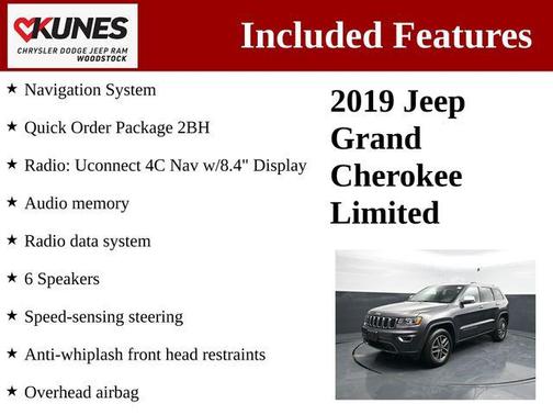 Granite Crystal Metallic Clearcoat 2019 Jeep Grand Cherokee Limited