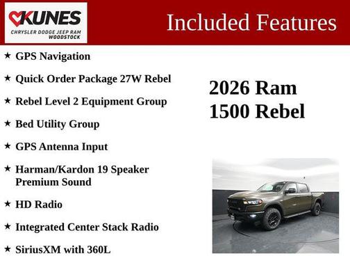 Tank 2026 RAM 1500 Rebel