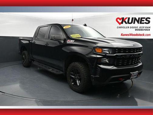 Black 2021 Chevrolet Silverado 1500 Custom Trail Boss