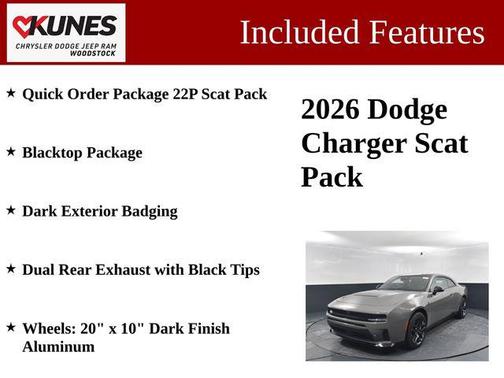 Destroyer Gray 2026 Dodge Charger Scat Pack