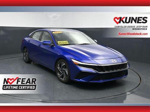 Intense Blue 2024 Hyundai ELANTRA Limited