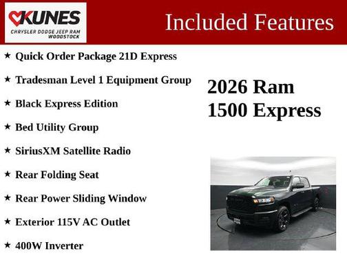 Serrano Green Metallic 2026 RAM 1500 Express