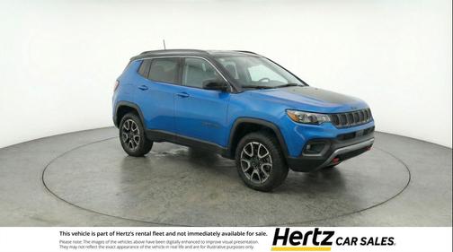 Hydro Blue Pearlcoat 2025 Jeep Compass Trailhawk
