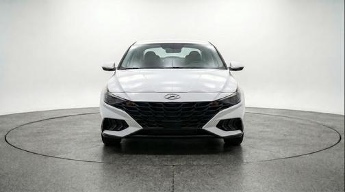 Serenity White 2025 Hyundai ELANTRA SEL
