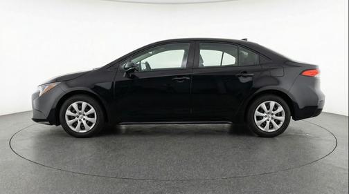 Midnight Black Metallic 2025 Toyota Corolla LE