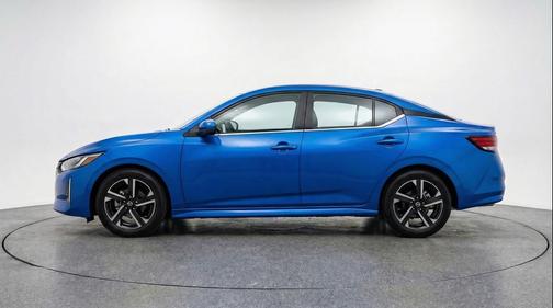Electric Blue Metallic 2025 Nissan Sentra SV