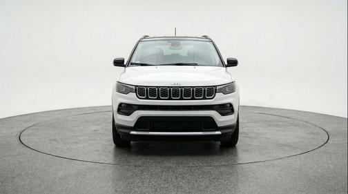 Bright White Clearcoat 2025 Jeep Compass Limited