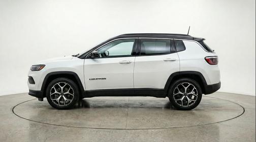 Bright White Clearcoat 2025 Jeep Compass Limited
