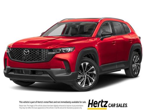 Soul Red Crystal Metallic 2025 Mazda CX-50 Hybrid Premium Plus Package