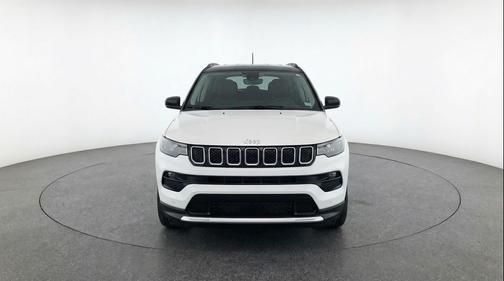 Bright White Clearcoat 2025 Jeep Compass Limited