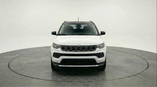 Bright White Clearcoat 2025 Jeep Compass Limited