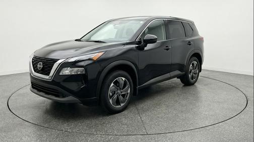 Super Black 2025 Nissan Rogue SV