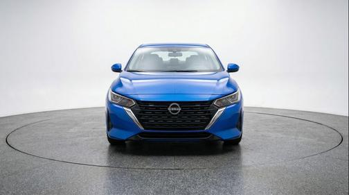 Electric Blue Metallic 2025 Nissan Sentra SV