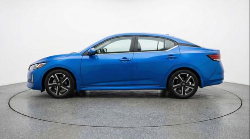 Electric Blue Metallic 2025 Nissan Sentra SV