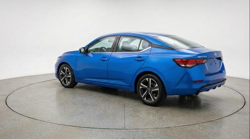 Electric Blue Metallic 2025 Nissan Sentra SV